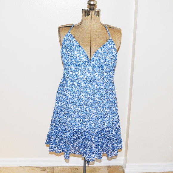 BEE DARLIN JUNIORS FLORAL PRINT SHORT MINI DRESS 11/12 - Picture 4 of 7